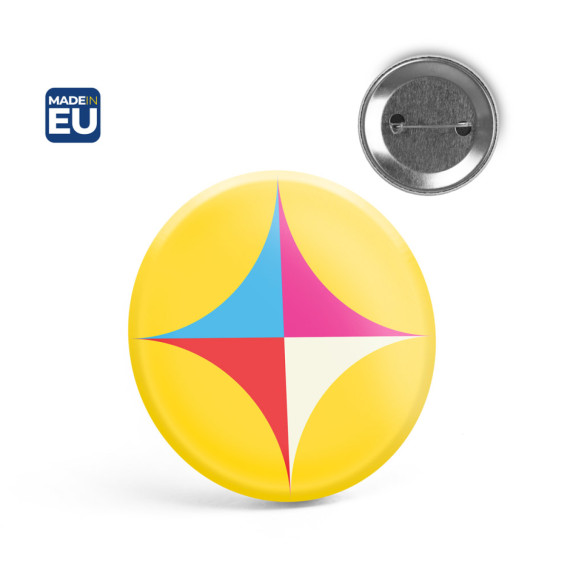 Button P'IN 9. Button P'IN 9. Button se spínacím špendlíkem