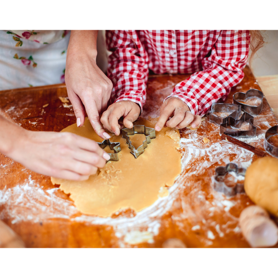 COOKIE sada 4 ks vykrajovátek na vánoční cukroví