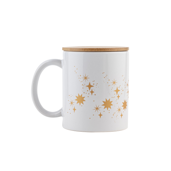 HELLO CHRISTMAS keramický hrnek  330 ml s vánočním motivem