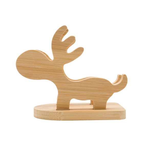 RUDOLPH držák na telefon z bambusu