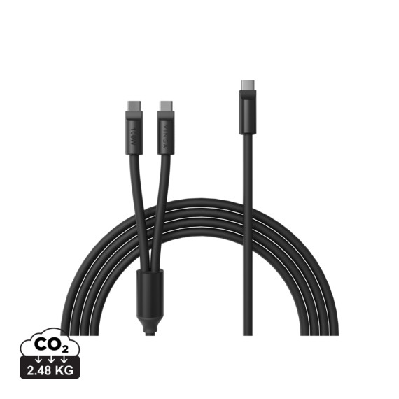 Multifunkční nabíjecí kabel VINGA Baltimore (C+2C)
