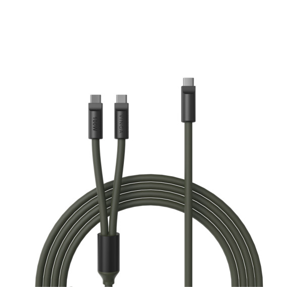 Multifunkční nabíjecí kabel VINGA Baltimore (C+2C)