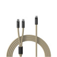 Multifunkční nabíjecí kabel VINGA Baltimore (C+2C)