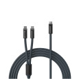 Multifunkční nabíjecí kabel VINGA Baltimore (C+2C)