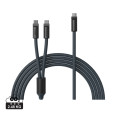 Multifunkční nabíjecí kabel VINGA Baltimore (C+2C)