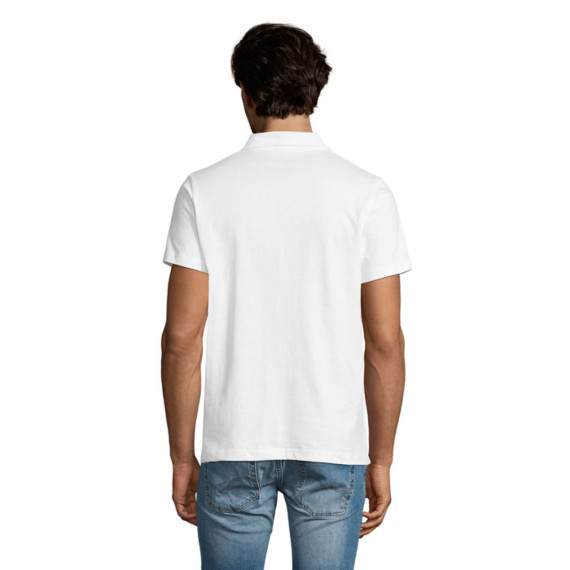 PRESCOTT MEN, PRESCOTT PÁNSKÉ POLO 170g  -WH-3XL