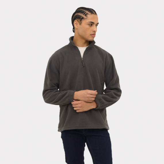 NESS, NESS SWEAT FLEECE 1/4 ZIP