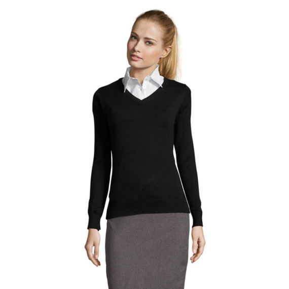 GALAXY WOMEN, GALAXY WOMEN V-NECK SWEATER