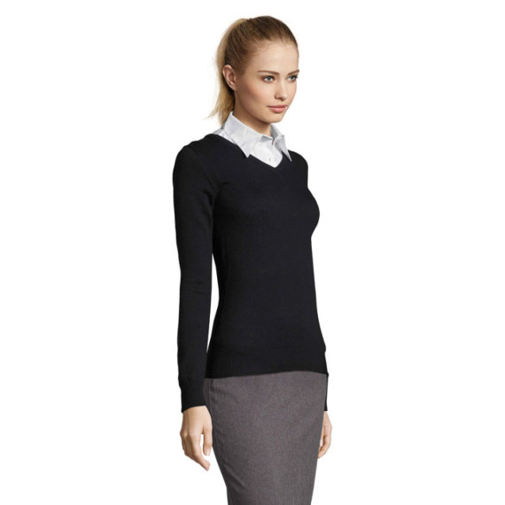 GALAXY WOMEN, GALAXY WOMEN V-NECK SWEATER
