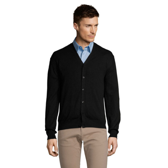 GOLDEN MEN, GOLDEN MEN V-NECK CARDIGAN