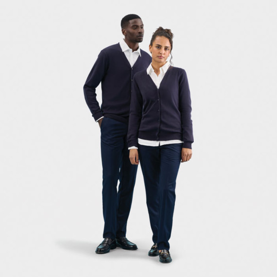 GOLDEN MEN, GOLDEN MEN V-NECK CARDIGAN