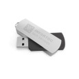 BOYLE 8GB. 8GB USB flash disk s kovovým klipem - Černá
