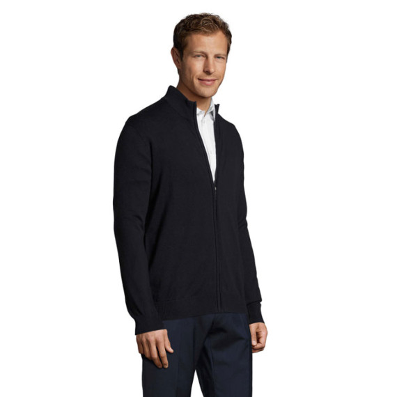 GORDON MEN, GORDON MEN ZIPPED CARDIGAN