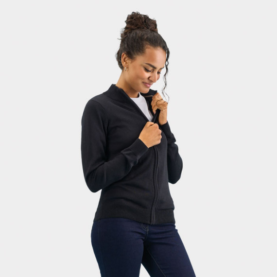GORDON WOMEN, GORDON WOMEN ZIP CARDIGAN