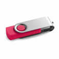 CLAUDIUS 8GB. 8 GB USB flash disk s kovovým klipem - Růžová
