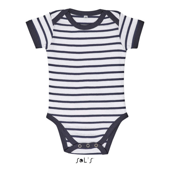 MILES BABY, MILES BABY STRIPED BODYSUIT
