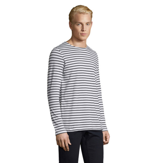 MARINE MEN, MARINE MEN STRIPED T-SHIRT