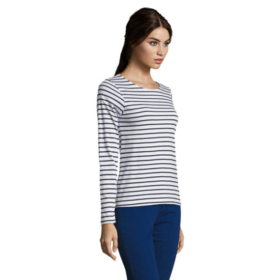 MARINE WOMEN, MARINE WOMEN STRIPE T-SHIRT