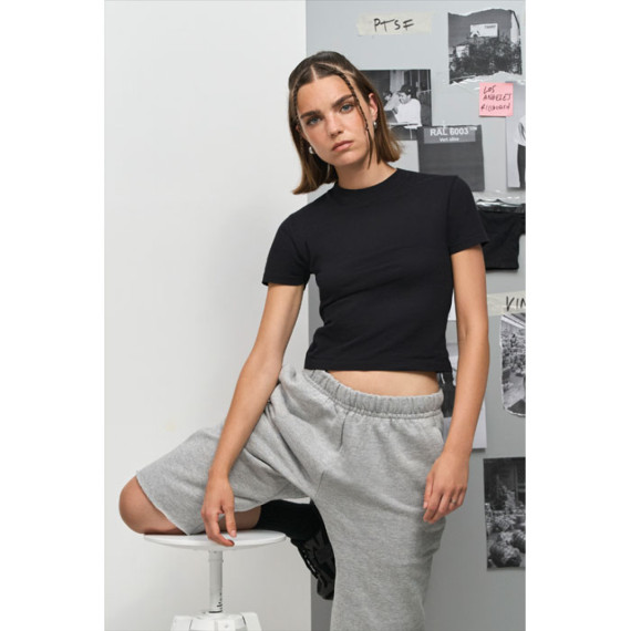 LILIA, LILIA WOMEN CROPPED T-SHIRT