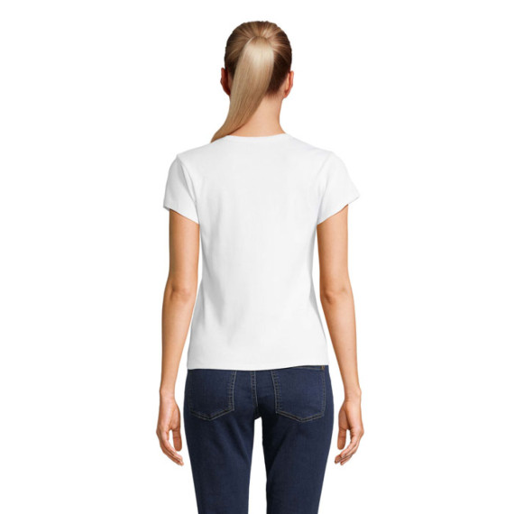SARA, SARA WOMEN'S RIBBED T-SHIRT