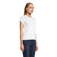 SARA, SARA WOMEN'S RIBBED T-SHIRT
