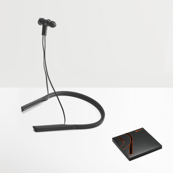 HEARKEEN. Sluchátka z ABS a silikonu 90 mAh