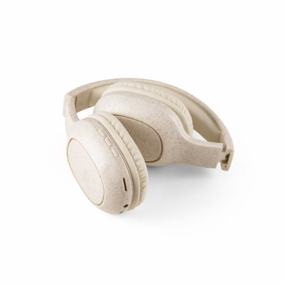 FEYNMAN. Bezdrátová sluchátka z vláken pšeničné slámy a ABS