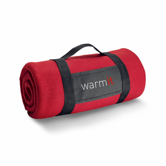 THORPE. Fleecová deka s odnímatelnou rukojetí (180 g/m²)