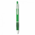 MANORS, Plastové kuličkové pero - transparent green