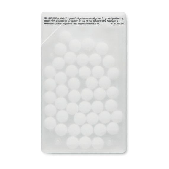 MINTCARD, Dávkovač mentolek