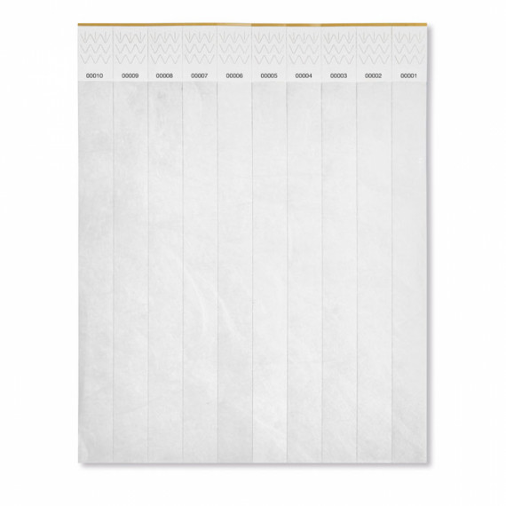  TYVEK, Náramek pro účastníky akcí