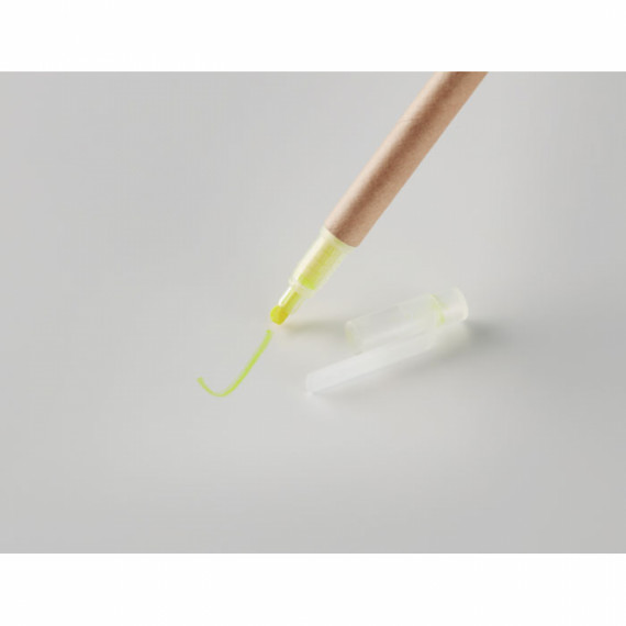 DUO PAPER, 2v1 propiska a zvýrazňovač