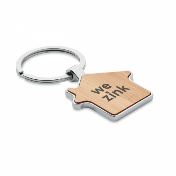 BURNIE, Přívěsek z bambusu, dům