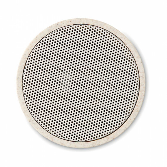 ROUND BASS+, Reproduktor, sláma/ABS