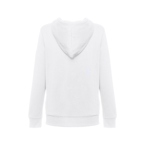 THC AMSTERDAM WOMEN WH. Dámská mikina s kapucí a zapínáním na zip