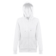 THC AMSTERDAM WOMEN WH. Dámská mikina s kapucí a zapínáním na zip