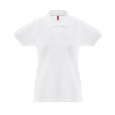 THC MONACO WOMEN WH. Dámské polo triko s krátkým rukávem z mykané bavlny