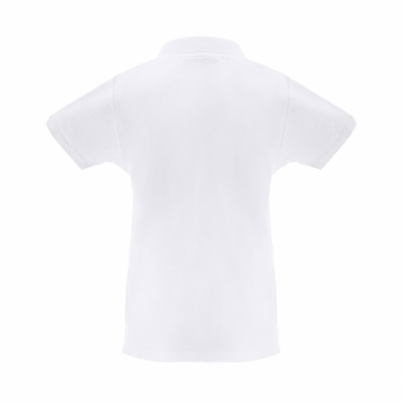 THC MONACO WOMEN WH. Dámské polo triko s krátkým rukávem z mykané bavlny