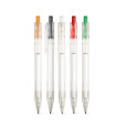 HARLAN. kuličkové pero rPET s barevným tlačítkem