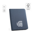 EMERGE FOLDER. Složka A4 z materiálu recyklovaného polyesteru (100% rPET) 300D se zipem