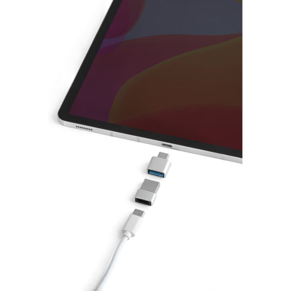 MINSKY. Sada 2 hliníkových adaptérů USB-A / USB-C