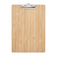 CLIPBO, Bambusová deska A4 s klipem - wood