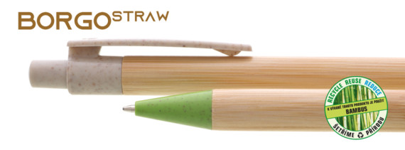 BORGO STRAW propiska bambus