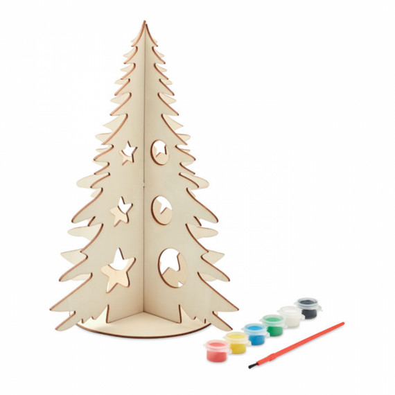 TREE AND PAINT, Vánoční stromek k vybarvení