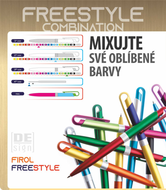 FIROL FREESTYLE propiska plast