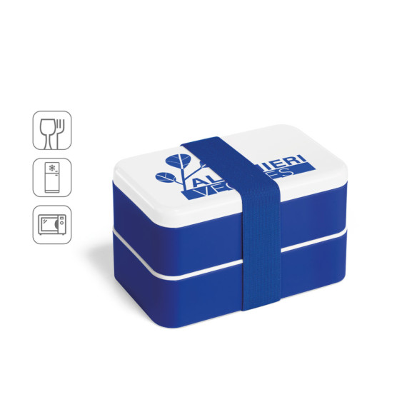 BOCUSE. Obědová krabička. Box na oběd PP a PS 680 mL s příborem