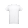 THC LUANDA WH. Pánské tričko z tubulární bavlny. Bílá barva
