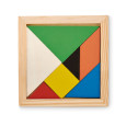 TANGRAM, Dřevěné puzzle Tangram