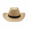 TEXAS, Přírodní slaměný  klobouk