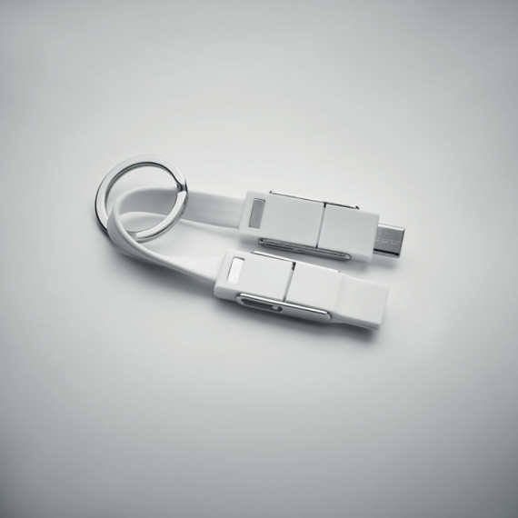 KEY C, Klíčenka s kabelem 4 v 1